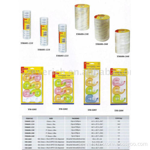 Transparent Stationery Tape